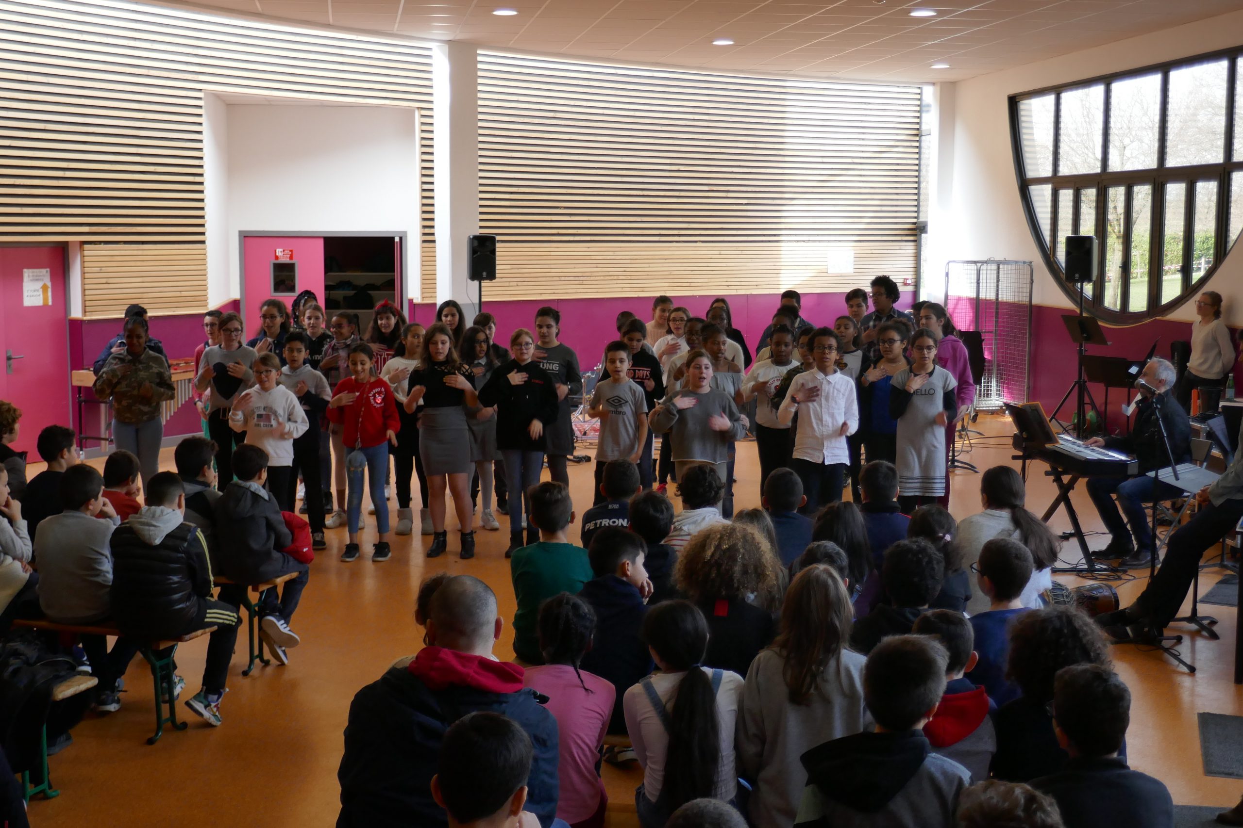 Moment Musical CHAM au collège Colette Site du Collège COLETTE